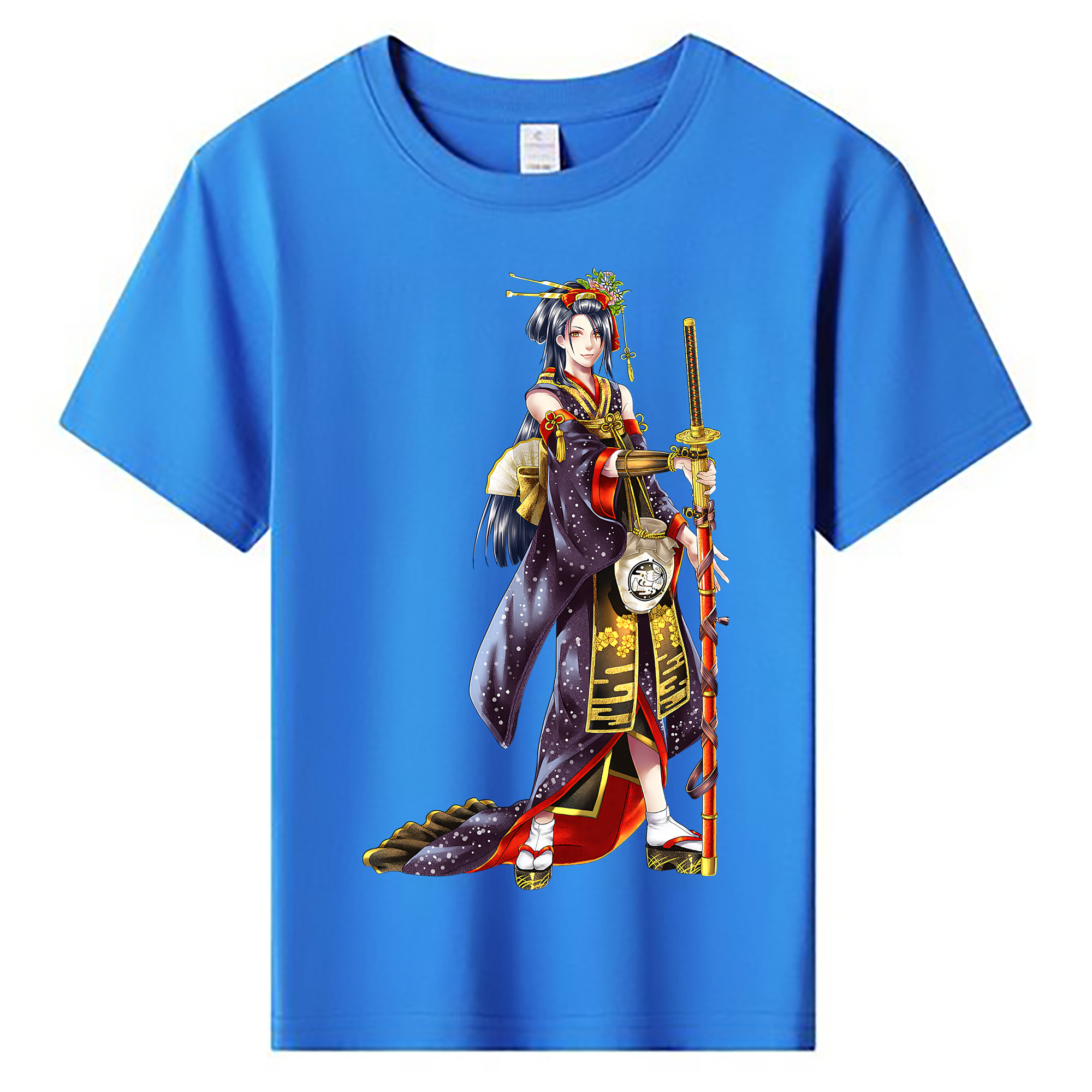 （画像用） 刀剣乱舞 Touken Ranbu 綿100％キッズTシャツ（フロントプリント）